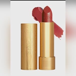NIB Gucci's luxurious Rouge À Lèvres Satin Lipstick, 202 Moira Sienna lipstick